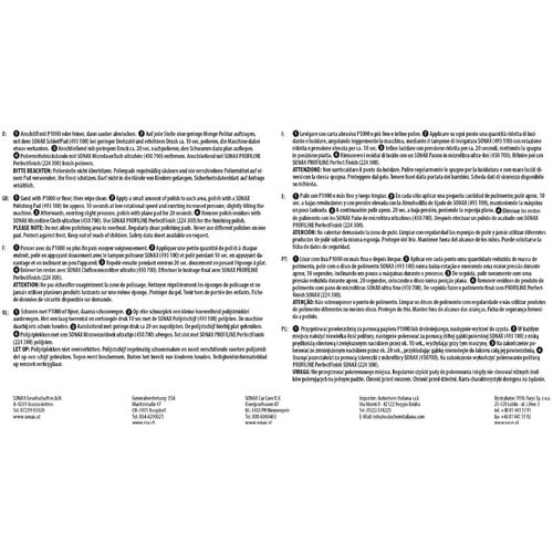 SONAX PROFILINE CutMax 06-04 абразивна паста для полірування кузова 1 л, зображення 12