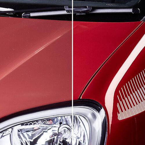 SONAX Polish +Wax Color красный полироль тефлон с воском 500 мл, Цвет: Красный, Количество: 500 мл, изображение 4