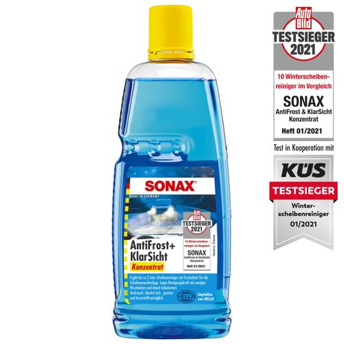 SONAX Anti Frost +KlarSicht зимний концентрат омывателя 1 л -60°C