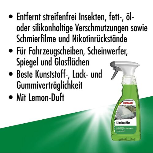 SONAX ScheibenKlar универсальный очиститель стекол 500 мл, изображение 7