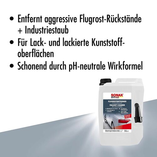 SONAX Flugrost Entferner преобразователь и очиститель ржавчины 5 л, Объем: 5 л, изображение 6