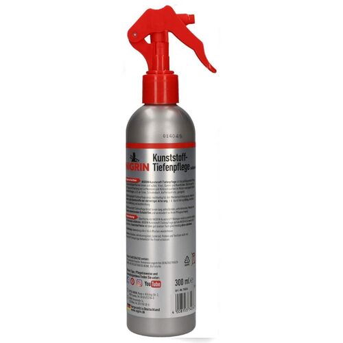 NIGRIN Kunststoff Tiefenpflege Seidenmatt глубокий очиститель полироль для пластика с матовым эффектом 300 мл, изображение 2