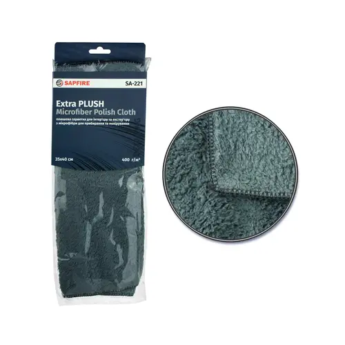 SAPFIRE SA-221 плюшевая микрофибра 35x40 см, изображение 2