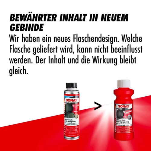 SONAX Soft Top + Fabric Water Proof Impregnation средство для защиты мягкой крыши кабриолета с аппликатором 250 мл, изображение 9