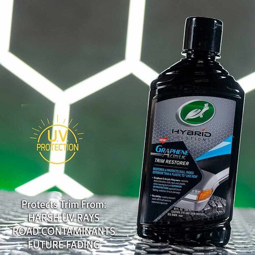 Turtle Wax Hybrid Solutions Graphene Acrylic Trim Restorer відновлювач пластику з графеном 300 мл, зображення 5