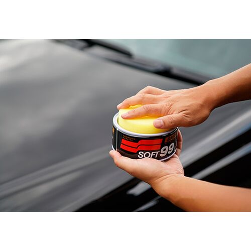 SOFT99 Dark & Black Wax базовый воск для темных автомобилей 300 г, изображение 5