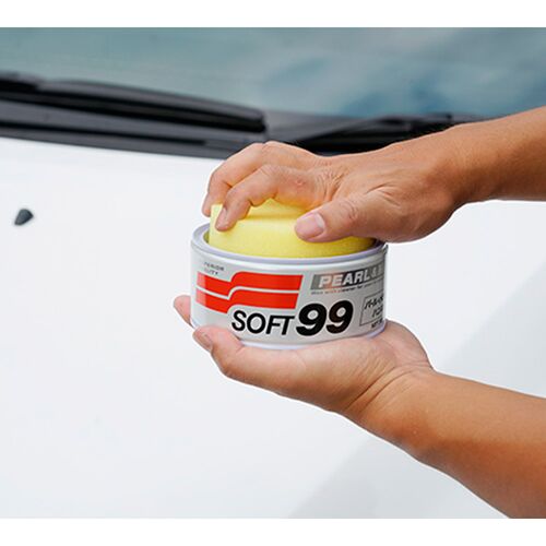 SOFT99 Pearl & Metallic Soft Wax віск для світлих автомобілів, що очищає 320 г, зображення 7