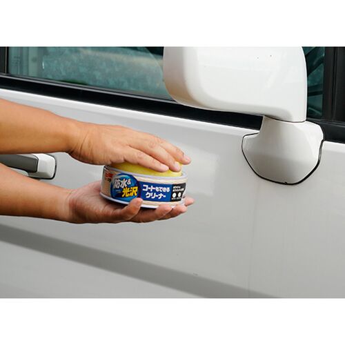 SOFT99 Coating & Cleaning Wax очищающий воск с водоотталкивающим эффектом 230 г, изображение 3