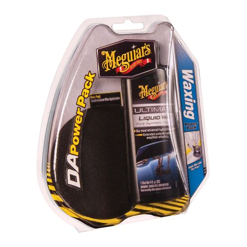 Meguiars DA Waxing Power Pack синтетичний рідкий віск у наборі 118 мл