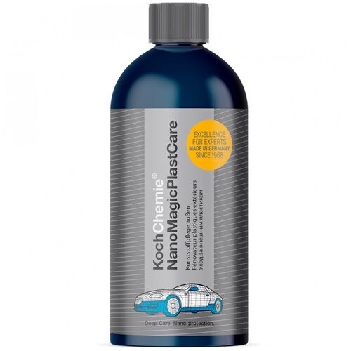 Koch Chemie Nano Magic Plast Care восстановление и защита наружных пластиковых деталей, резины 500 мл