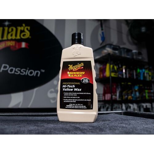 Meguiars Professional Hi Tech Yellow Wax глейз для зеркального блеска (желтый воск) 473 мл, Количество: 473 мл, изображение 4