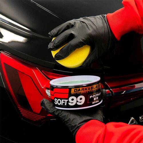 SOFT99 Dark & Black Wax базовый воск для темных автомобилей 300 г, изображение 9
