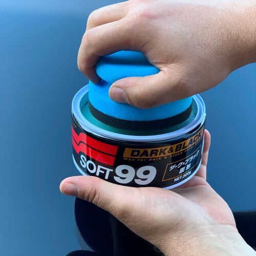 SOFT99 Dark & Black Wax базовый воск для темных автомобилей 300 г, изображение 8