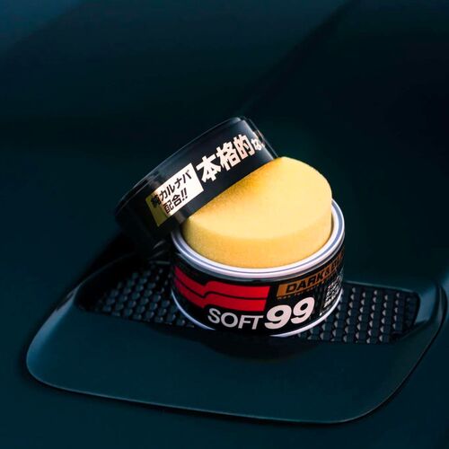 SOFT99 Dark & Black Wax базовый воск для темных автомобилей 300 г, изображение 11