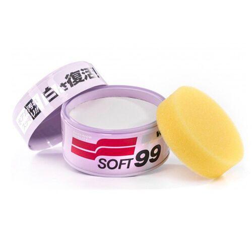 SOFT99 White Super Wax віск, що очищає, для білих автомобілів 350 г