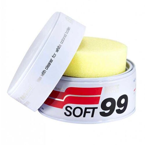 SOFT99 Pearl & Metallic Soft Wax віск для світлих автомобілів, що очищає 320 г, зображення 3
