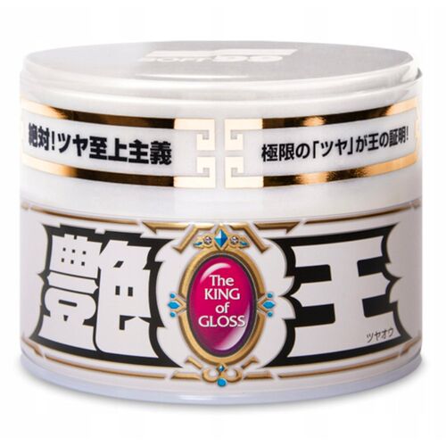 SOFT99 The King of Gloss White воск для белых автомобилей 200 г, изображение 3