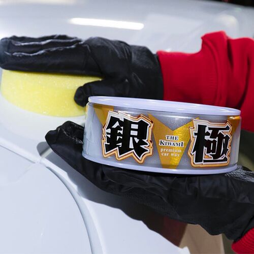 SOFT99 Kiwami Extreme Gloss Wax White воск Кивами для белых автомобилей  200 г, изображение 7