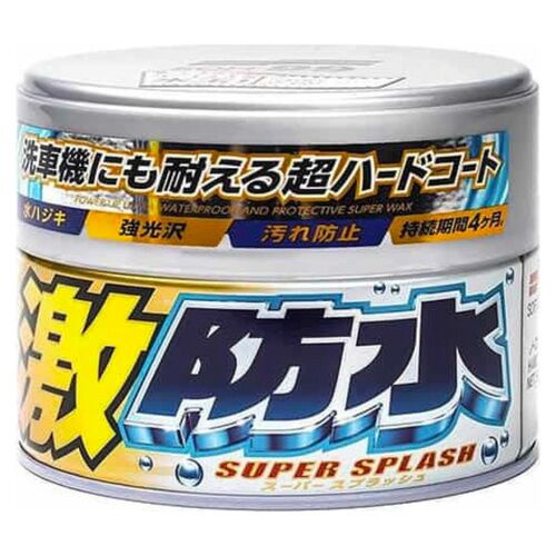 SOFT99 Water Block Wax Pearl and Metallic водоотталкивающий воск для светлых автомобилей  300 мл, изображение 4