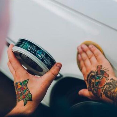 Meguiars Mirror Bright Polishing Paste Wax полирующий твердый воск 227 г, изображение 5