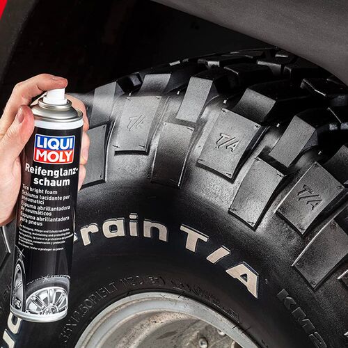 Liqui Moly Reifen-Glanz-Schaum чернитель для шин 400 мл, изображение 3