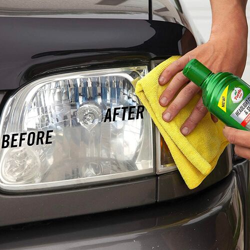 Turtle Wax Headlight Cleaner and Sealant поліроль для фар із захисним силантом 300 мл, зображення 5