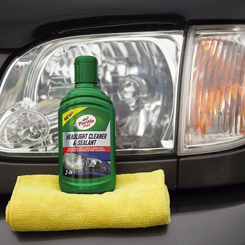 Turtle Wax Headlight Cleaner and Sealant поліроль для фар із захисним силантом 300 мл, зображення 6