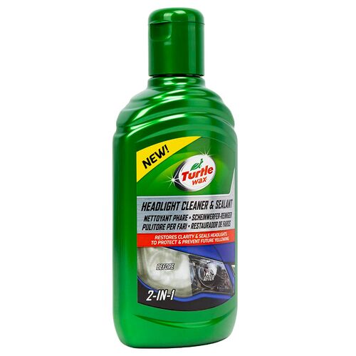 Turtle Wax Headlight Cleaner and Sealant поліроль для фар із захисним силантом 300 мл, зображення 2