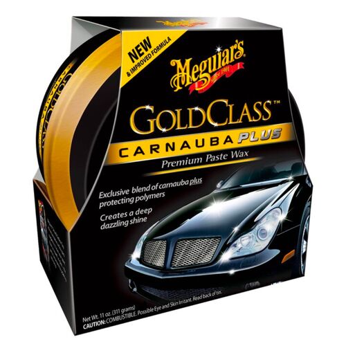 Meguiars Gold Class Carnauba Plus Paste Wax карнауба твердый воск 311 г, изображение 3