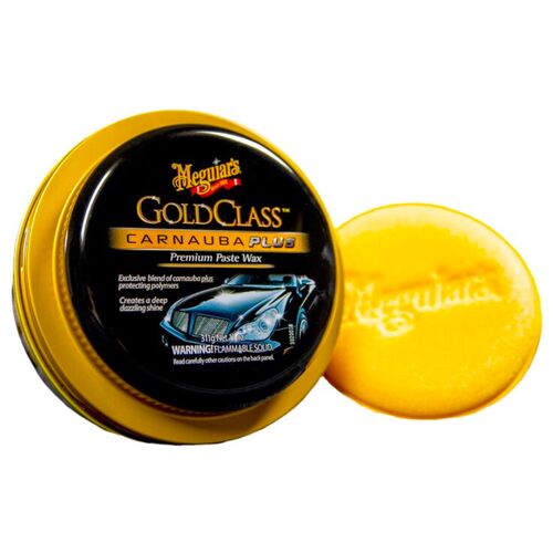 Meguiars Gold Class Carnauba Plus Paste Wax карнауба твердый воск 311 г, изображение 5