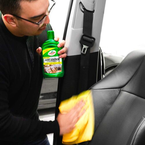Turtle Wax Luxe Leather Quick & Easy очищувач та кондиціонер для шкіри 500 мл, зображення 5