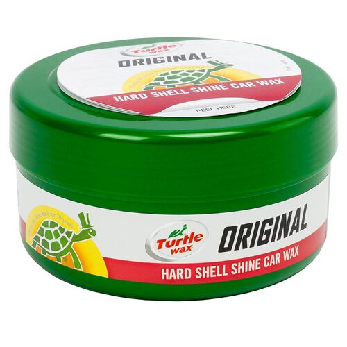 Turtle Wax Original Hard Shell Shine Car Wax синтетический крем-воск для защиты кузова 250 мл, изображение 2