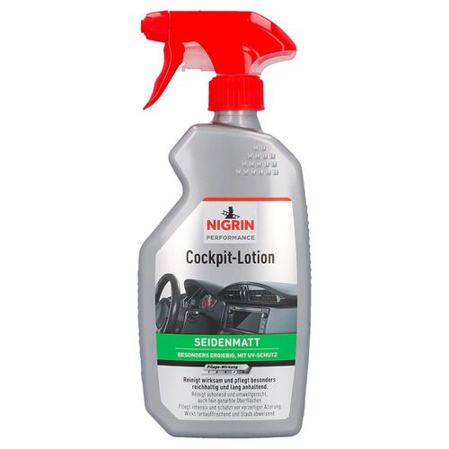 NIGRIN Performance Cockpit Lotion 40-дневный полироль для пластика с матовым эффектом 500 мл