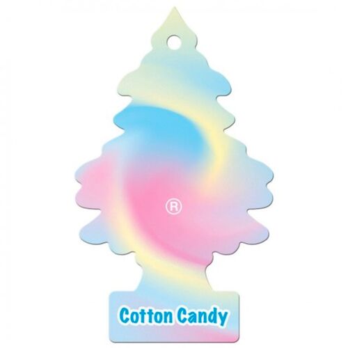 Little Trees Cotton Candy Air Freshener ароматизатор ёлочка с запахом сладкая вата, изображение 2