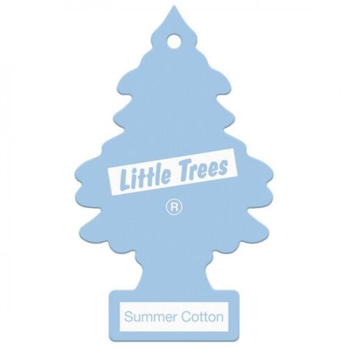 Little Trees Summer Cotton Air Freshener ароматизатор ёлочка с запахом летняя свежесть, изображение 2