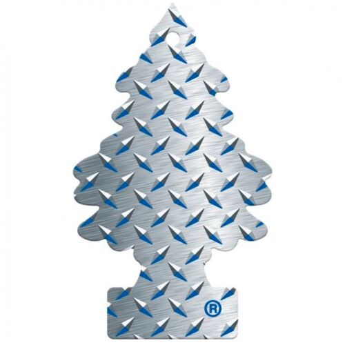 Little Trees Steel Pure Air Freshener ароматизатор ёлочка с запахом стальной свежести, изображение 2
