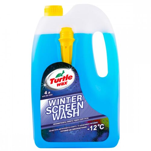 Turtle Wax Winter Screen Wash зимний омыватель -12°C  4 л