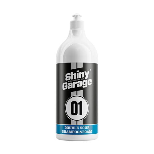 Shiny Garage Double Sour Shampoo & Foam 2 в 1 кислотный автошампунь и активная пена 1 л, Запах: Кондиционер для белья, Количество: 1 л