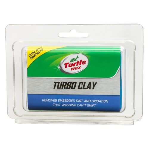 Turtle Wax Turbo Clay глина для очистки кузова синяя 200 г