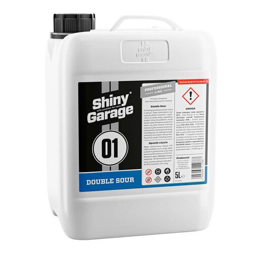 Shiny Garage Double Sour Shampoo & Foam 2 в 1 кислотный автошампунь и активная пена 5 л, Запах: Кондиционер для белья, Количество: 5 л