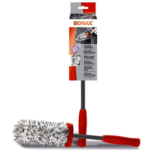 SONAX Microfaser FelgenBürste преміальна щітка для чищення колісних дисків з мікрофібри, зображення 2