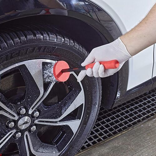 SONAX Microfaser FelgenBürste преміальна щітка для чищення колісних дисків з мікрофібри, зображення 5