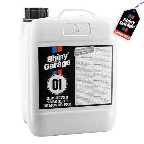Shiny Garage Dissolver Tar & Glue Remover Pro очиститель битума и смолы (антибитум) 5 л, Количество: 5 л