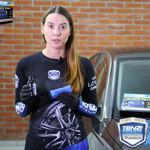 TENZI Premium Ceramic Protection Quartz Coat керамічне захисне покриття для кузова в наборі 100 мл, зображення 5
