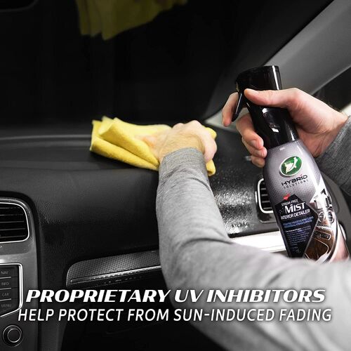 Turtle Wax Hybrid Solutions Streak Free Mist Interior Spray очиститель полироль для пластика с УФ защитой 591 мл, изображение 6