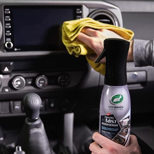 Turtle Wax Hybrid Solutions Streak Free Mist Interior Spray очиститель полироль для пластика с УФ защитой 591 мл, изображение 8
