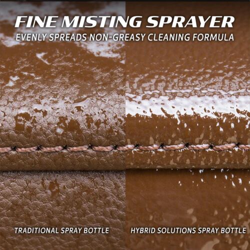 Turtle Wax Hybrid Solutions Leather Mist очисник кондиціонер для шкіри авто з УФ захистом 591 мл, зображення 3