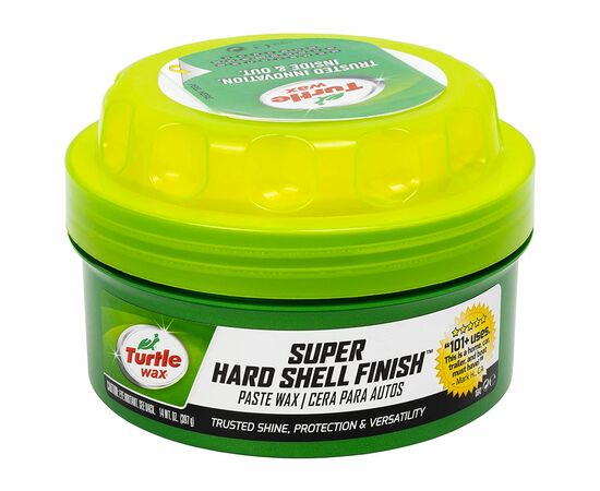 Turtle Wax Super Hard Shell Finish синтетический крем-воск для защиты кузова 397 г, изображение 2