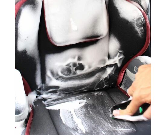 Turtle Wax Power Out Upholstery Cleaner Odor-X пенная химчистка обивки со щеткой  400 мл, изображение 10