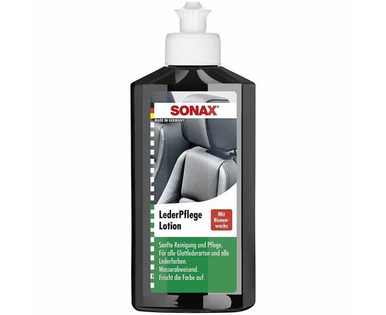 SONAX LederPflege Lotion лосьйон для догляду за шкірою авто 250 мл